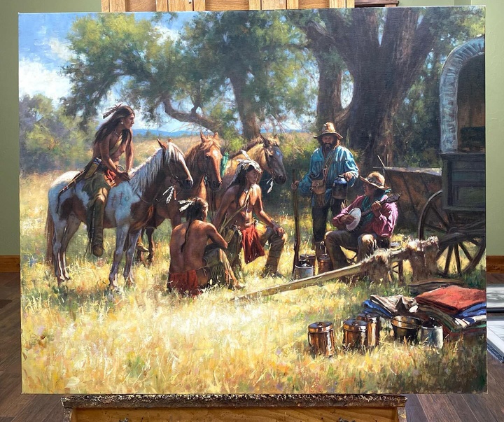 Gallery of Painting by Don Oelze - New Zealand