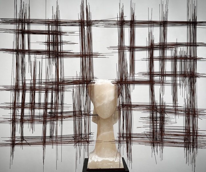 sulpture by manolo valdes spain