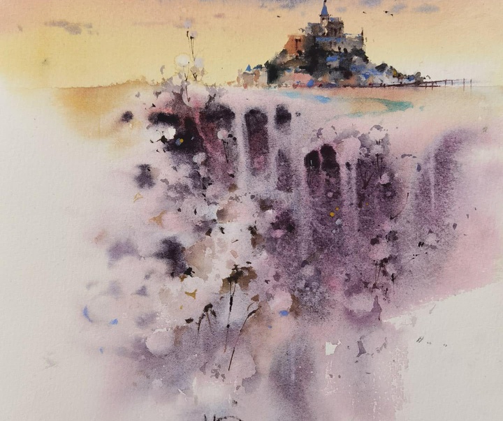 Gallery of Watercolor painting by Blanca Alvarez- Spain