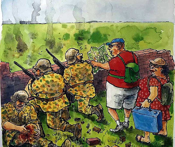 Gallery of cartoons by luc-vernimmen-Belgium