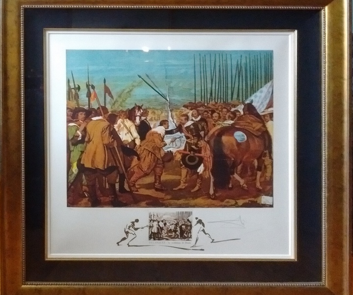 Gallery of Salvador Dali lithographs and metal engravings-Spain