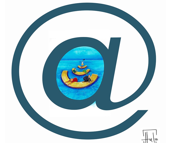 First Selection of the International Cartoon Contest “Terror Online”