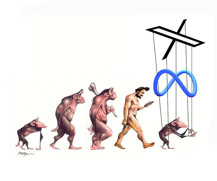 First Selection of the International Cartoon Contest “Terror Online”