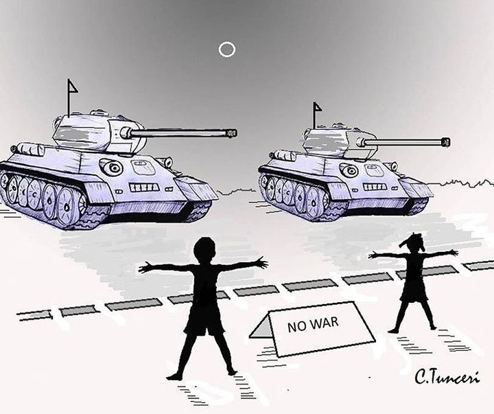 First Selection of the International Cartoon Contest “Terror Online”