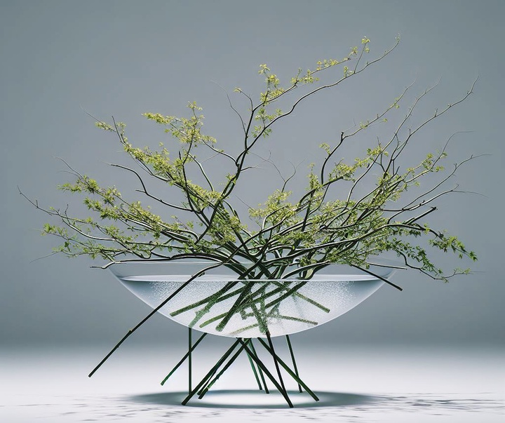 Gallery of Modern Art (Organic art) by Shoshosai - Japan