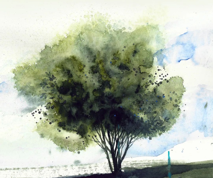 Gallery of Watercolor painting by Antonio Ortega Perez-Spain