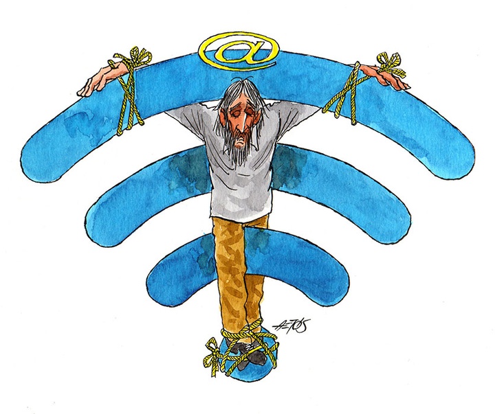 First Selection of the International Cartoon Contest “Terror Online”