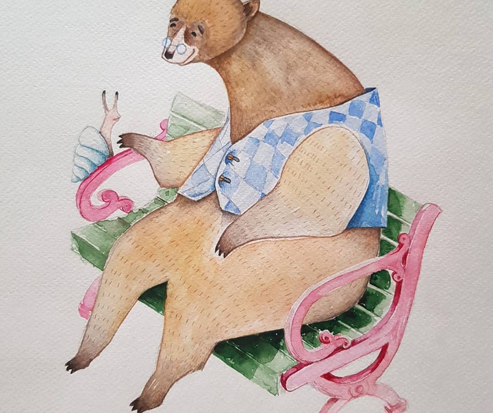Gallery of Illustration by Rahele HasanZade-Iran