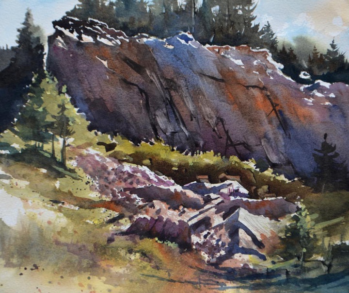 Gallery of Watercolor Painting by Michael Holter-USA