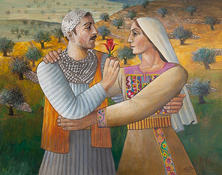 Gallery of Painting by Sliman Mansour - Palestine