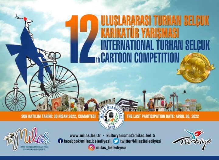 12th International Turhan Selçuk Cartoon Contest-Turkey 2022