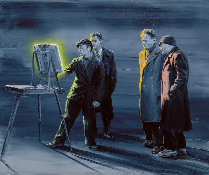 Gallery of Humor painting by Paco Pomet-Spain