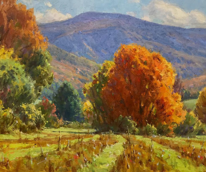 Gallery of Landscape Painting by Chris Morel-USA