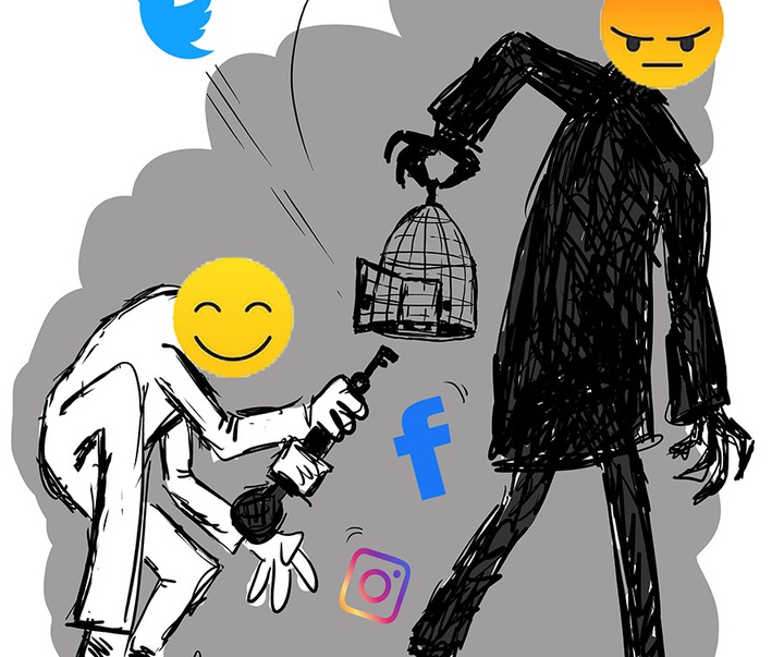 First Selection of the International Cartoon Contest “Terror Online”