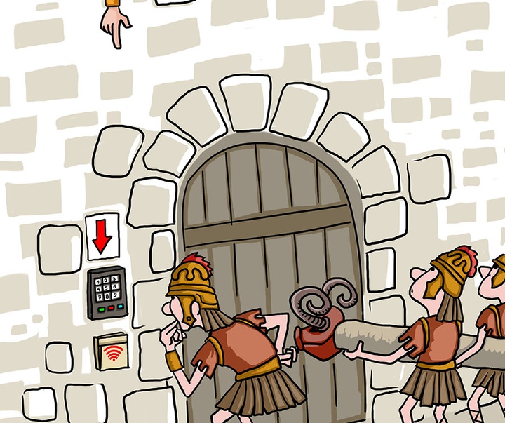 First Selection of the International Cartoon Contest “Terror Online”