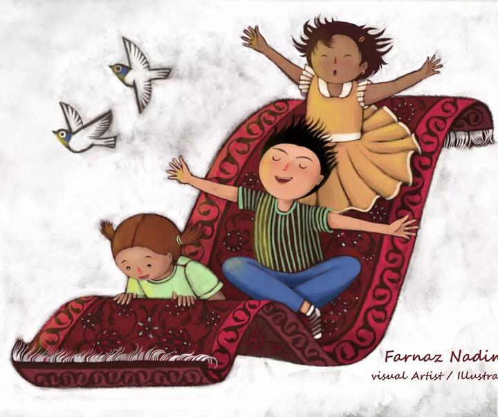 Gallery of Illustration by Farnaz Nadim-Iran