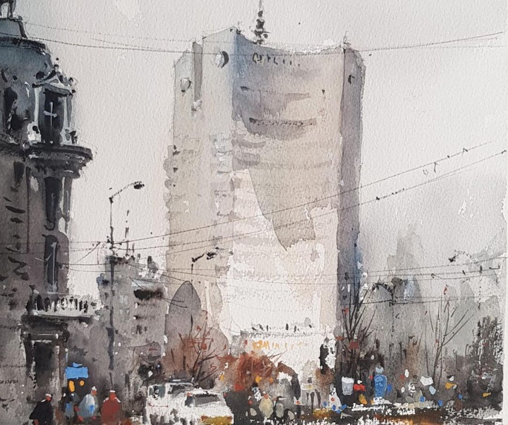 Gallery of Watercolor Painting "Corneliu Dragan"