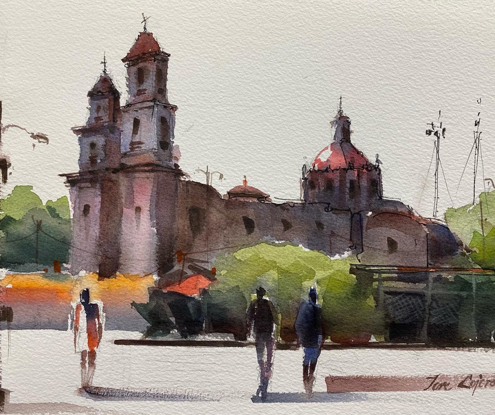 Gallery of Watercolor painting by Tere Lojero-Mexico