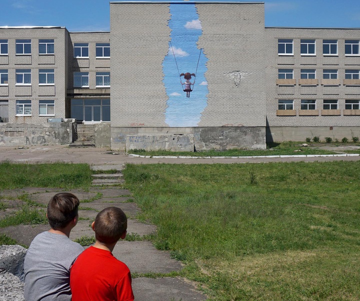 Gallery of street painting by Seth Globepainter - France