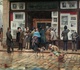 The shop window of the photo and painting gallery by Ferrer Miro