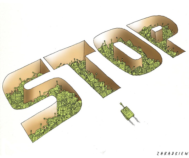 Gallery of Cartoon by Zygmunt Zaradkiewicz-Poland