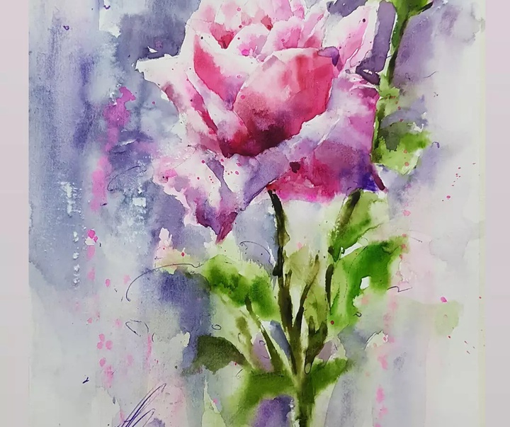 Gallery of Watercolor painting by Alireza Tabatabaee