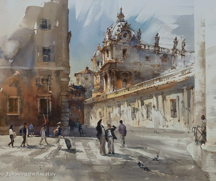 Online International  Exhibition Elite Watercolor Exhibition 2021