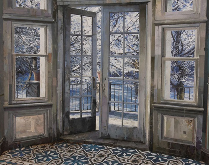 Friedrichs Pontone opens an exhibition of works by painter Matteo Massagrande