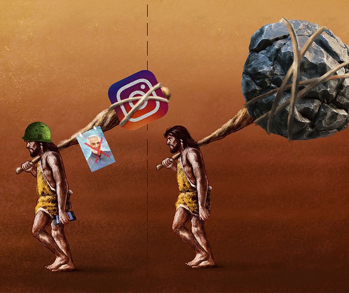 First Selection of the International Cartoon Contest “Terror Online”