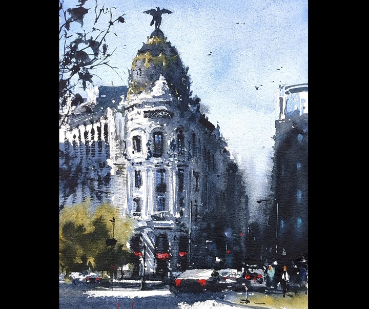 Gallery of Watercolor painting by Diego Eguinlian- Argentina