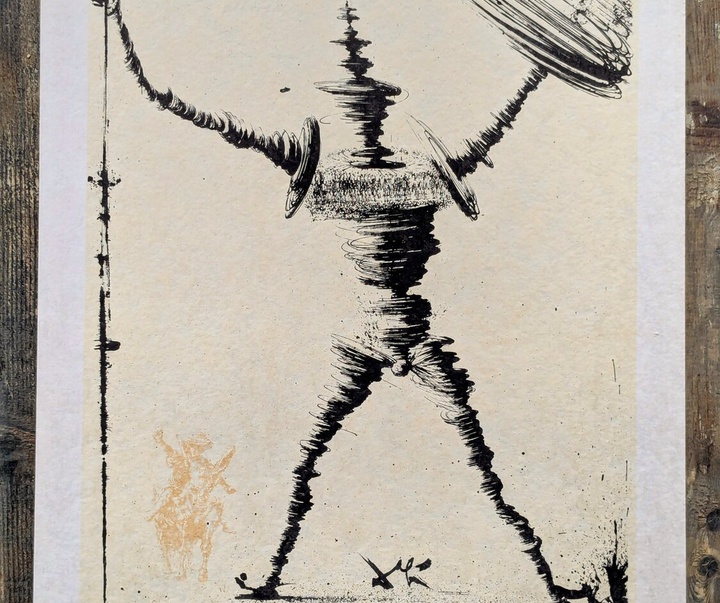 Gallery of Salvador Dali lithographs and metal engravings-Spain