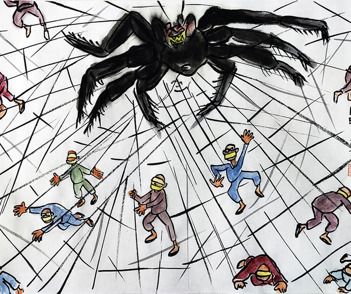 First Selection of the International Cartoon Contest “Terror Online”