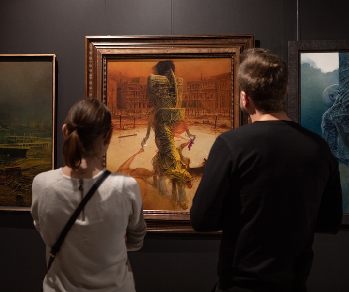 Gallery of Painting by Zdzisław Beksiński - Poland