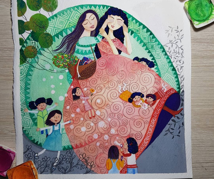 Gallery of Illustration by Farnaz Nadim-Iran