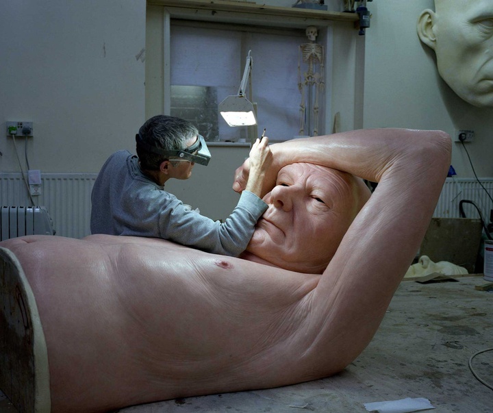 Gallery of Hyperreal Sculpture by Ron Muek-Australia