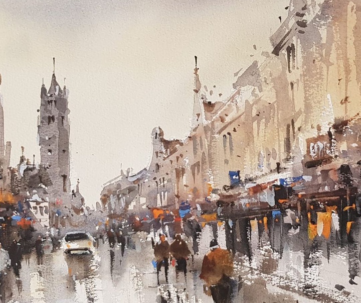 Gallery of Watercolor Painting "Corneliu Dragan"