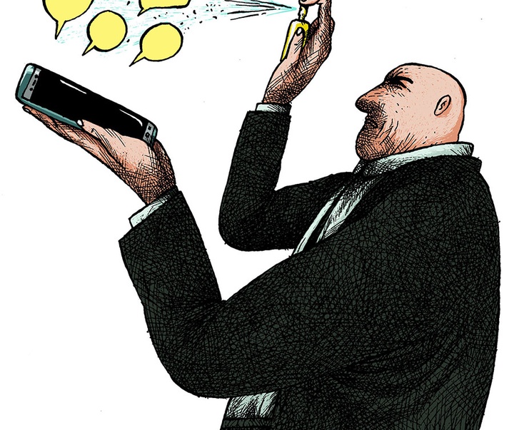 First Selection of the International Cartoon Contest “Terror Online”