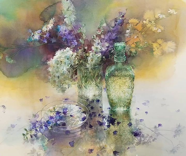 Gallery of Watercolor by Yuko Nagayama - Japan