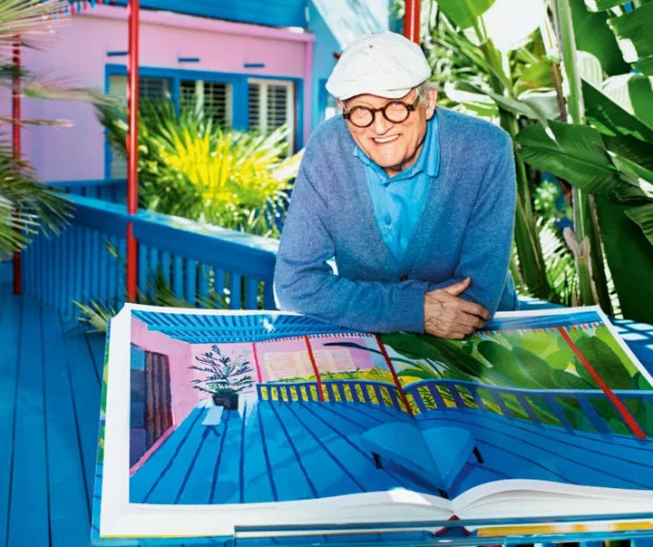 Gallery of painting by David Hockney - England
