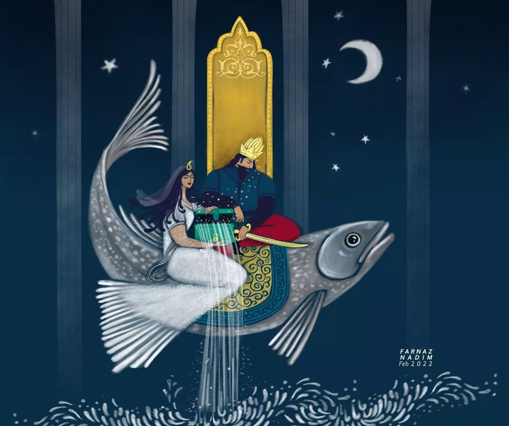Gallery of Illustration by Farnaz Nadim-Iran
