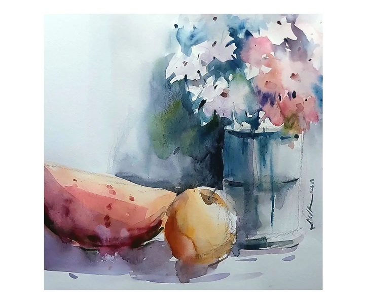 Gallery of Watercolor painting by Neda Ranjbar- Iran