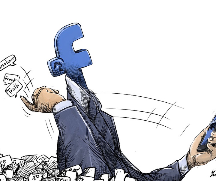 First Selection of the International Cartoon Contest “Terror Online”