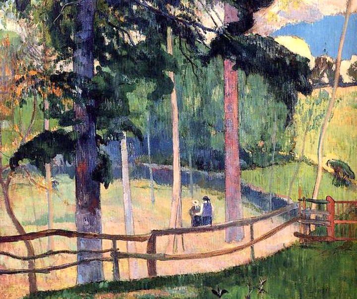Gallery of painting by Paul Gauguin - France