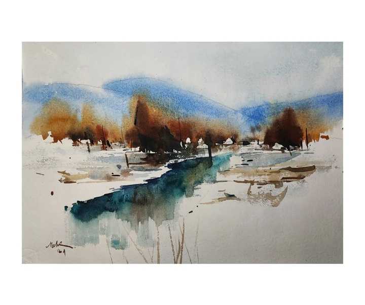 Gallery of Watercolor painting by Neda Ranjbar- Iran