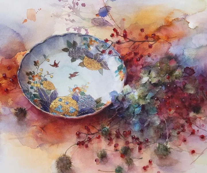 Gallery of Watercolor by Yuko Nagayama - Japan