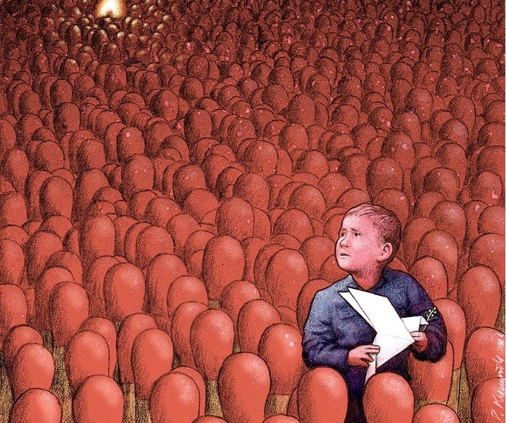 Gallery of Cartoon & Cricature - War & Peace