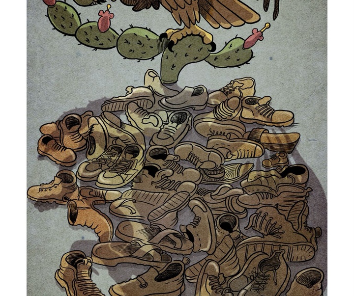 Gallery of political Cartoon by Monero Chelo-Mexico