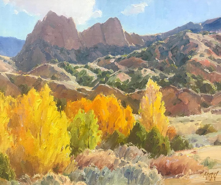Gallery of Landscape Painting by Chris Morel-USA