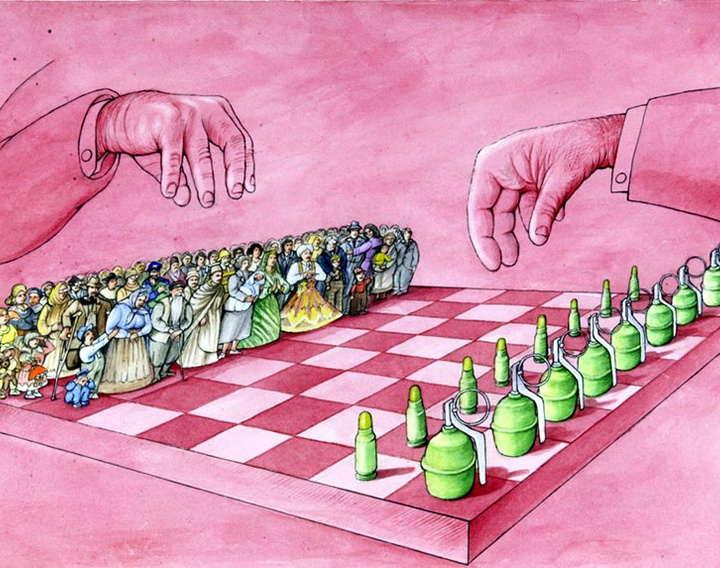 Gallery of Cartoon by Pyotr Kulinich - Russia