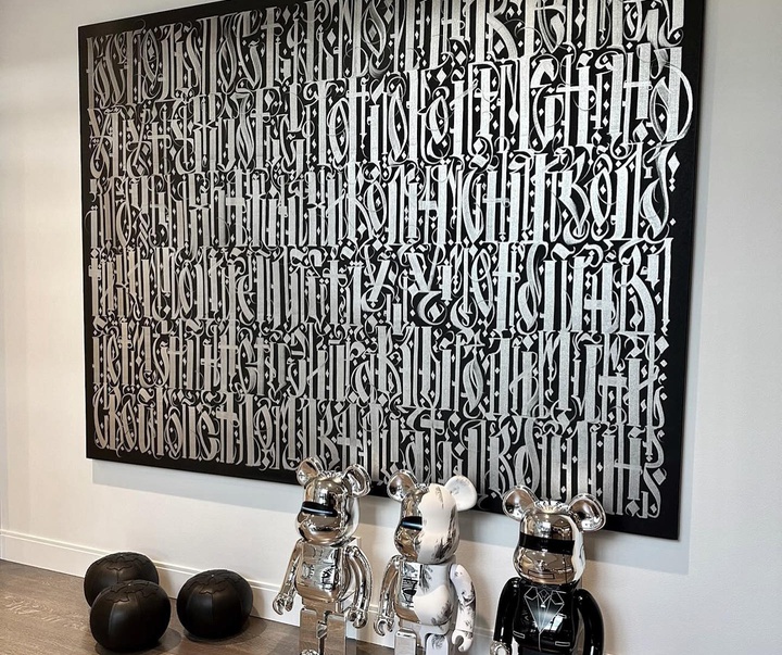 Gallery of Calligraphy by Ruslan Magomedov - Russia